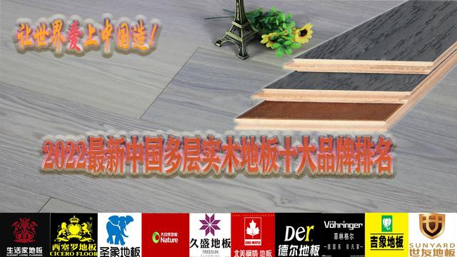 复合地板十大品牌排名（2022最新多层实木复合地板十大品牌排名）