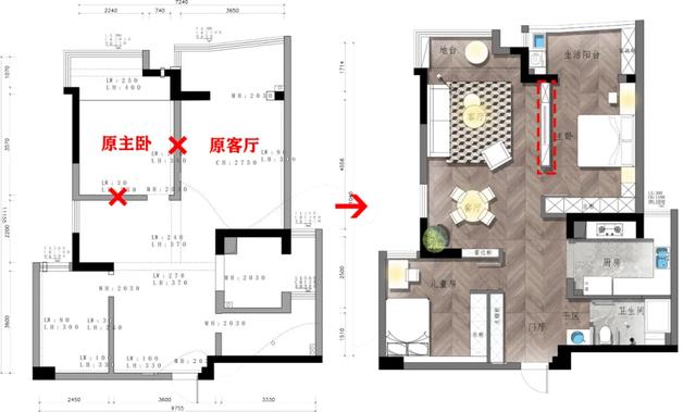 婚房布置图片大全（终于搞清楚婚房怎么装修）(23)