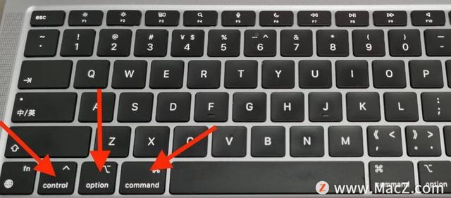 苹果电脑重启快捷键
