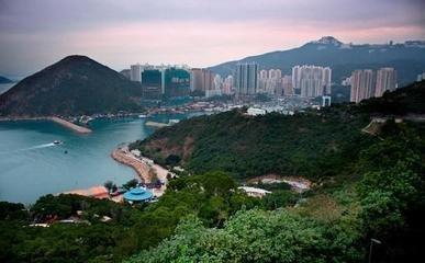 香港维多利亚港图片（维多利亚港 灯光璀璨）(3)