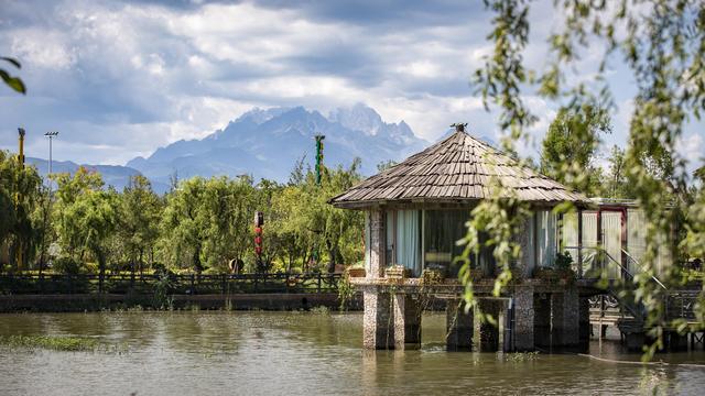 丽江千古情景区