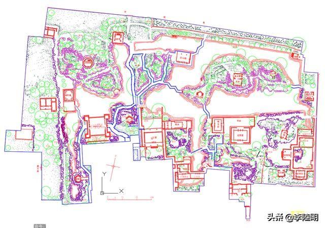 园林设计平面图（分享一波苏州园林的Auto）(1)