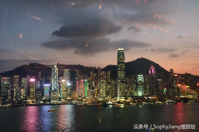 维多利亚港夜景（香港维多利亚港夜景）(3)