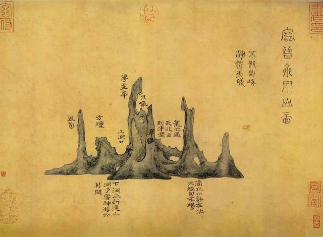 中国最贵的古画（画1块石头卖5亿成中国最贵古画）(2)