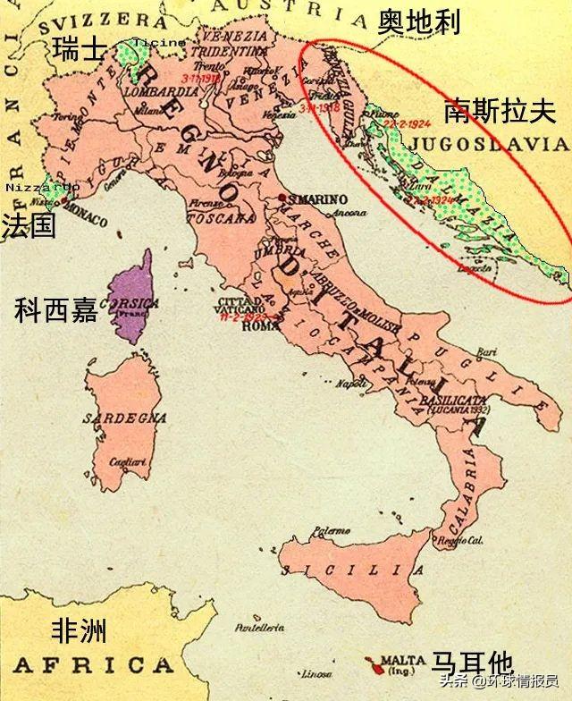 意大利有多大面积（意大利在巴尔干半岛的领土）(12)