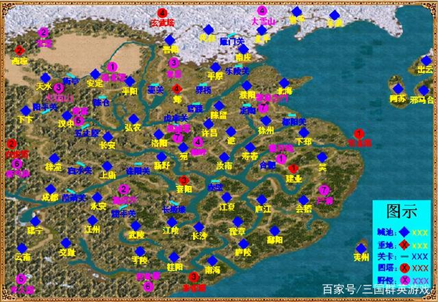 三国群侠传地图（三国群英传4之精彩大地图评析）(2)