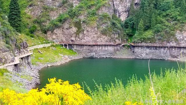 天山天池在哪里（新疆天山天池）(24)