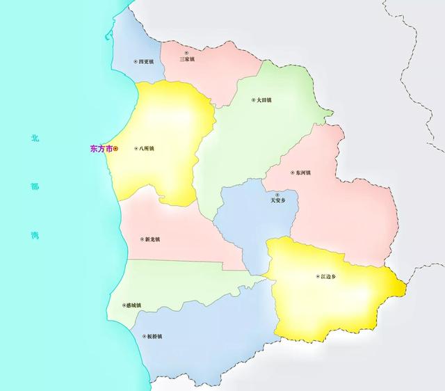 海南行政区划图（海南省19个市县共有多少个乡镇）(9)