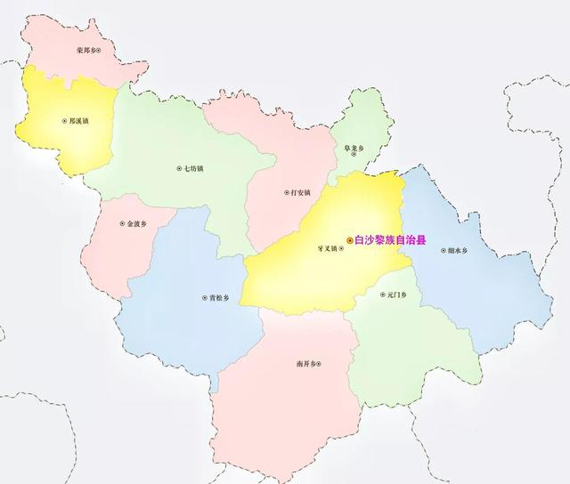 海南行政区划图（海南省19个市县共有多少个乡镇）(14)