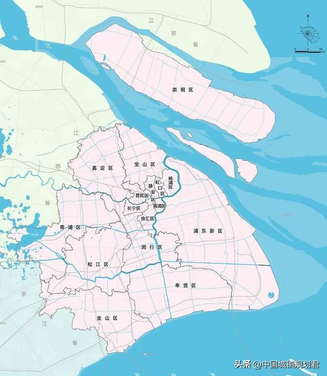 上海市行政区划图（上海市行政区划分析）(3)