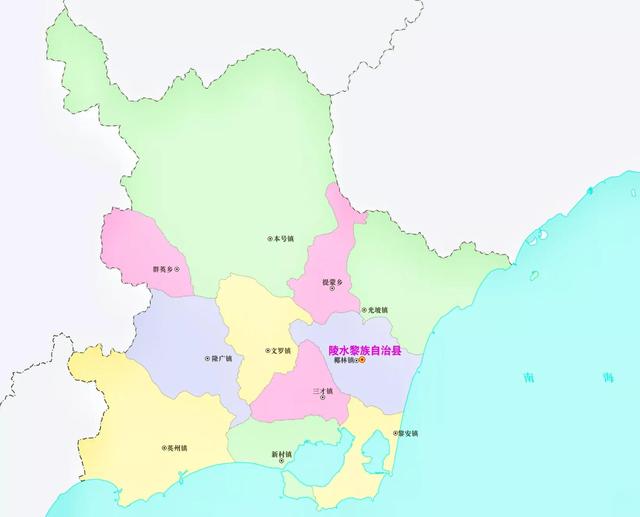 海南行政区划图（海南省19个市县共有多少个乡镇）(17)