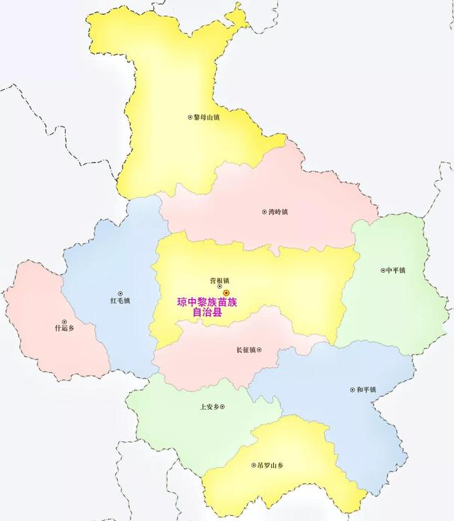 海南行政区划图（海南省19个市县共有多少个乡镇）(19)