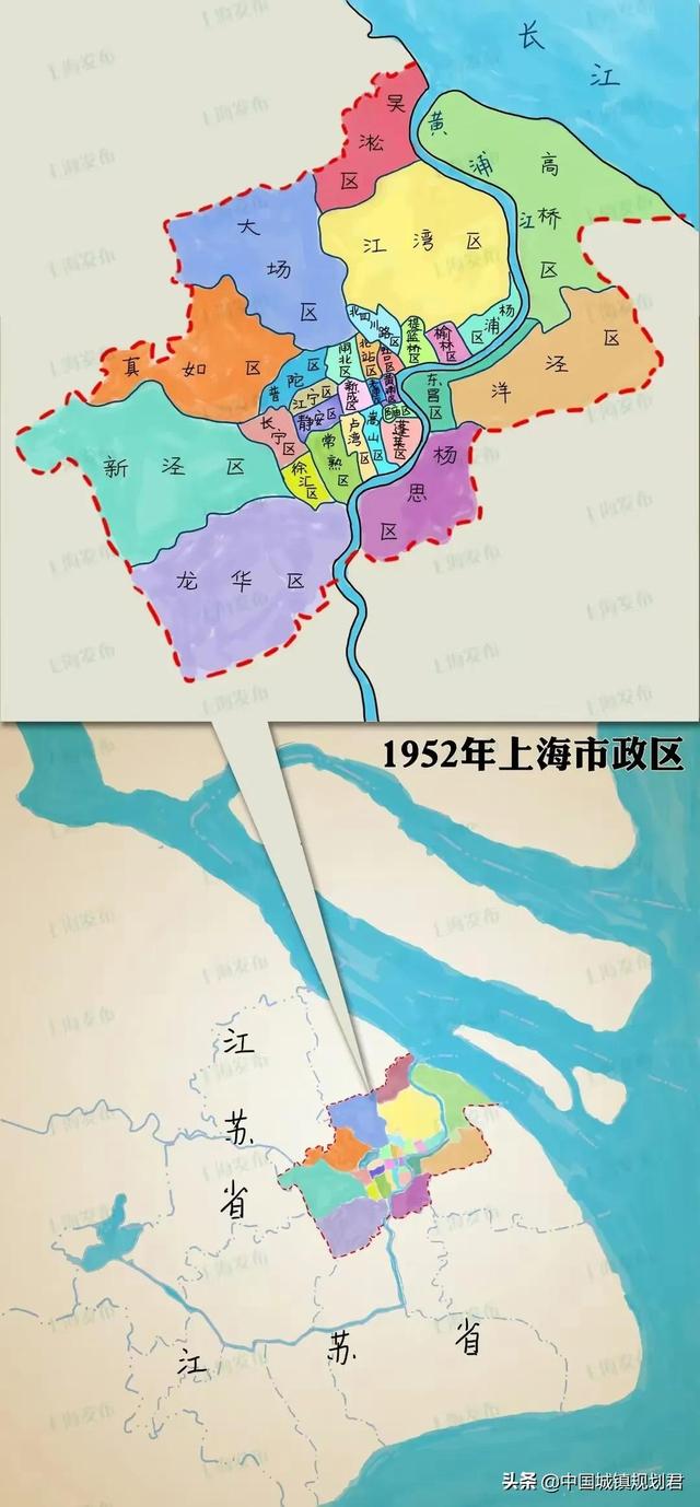 上海市行政区划图（上海市行政区划分析）(6)
