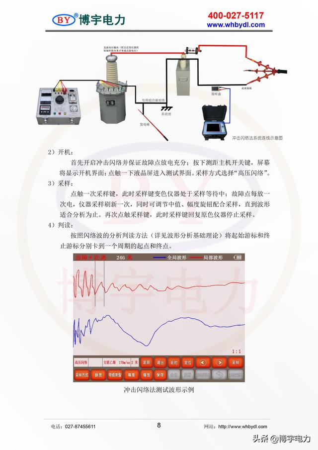 电力电缆故障测试仪（智能型电缆故障测试仪使用手册）(13)