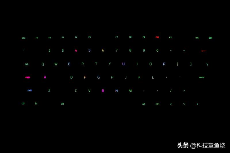 曼巴狂蛇键盘怎么调灯颜色（机械键盘灯光切换方法）(15)