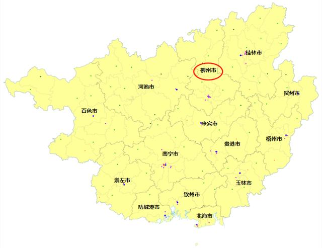 柳州是哪个省的城市（全国百强市广西柳州人口仅400多万）(2)
