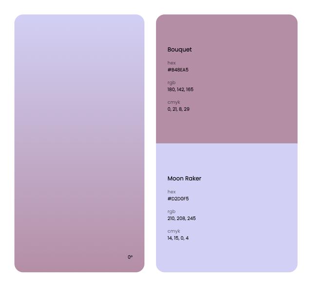 紫色和什么颜色搭配好看（紫色系色彩搭配方案）(24)