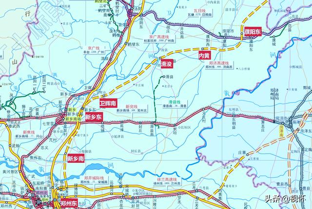 中国高铁规划图（16条在建高铁线路动态追踪）(1)