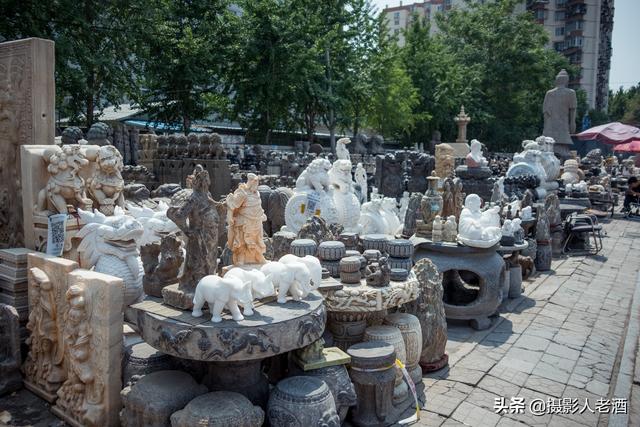 潘家园古玩市场（北京潘家园实拍中国最大的古玩市场）(11)