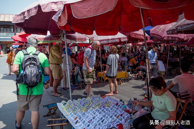 潘家园古玩市场（北京潘家园实拍中国最大的古玩市场）(13)