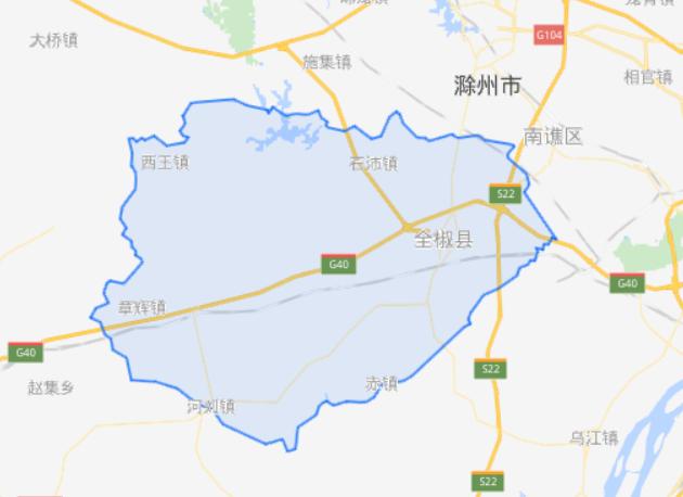 全椒县属于哪个市（安徽省一个县人口超40万）(3)
