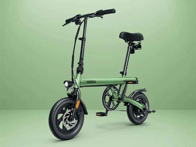 折叠电动自行车（雅迪推出UFOmini电动自行车）(1)