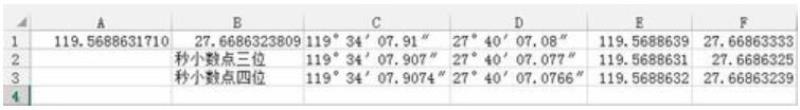 经纬度转度分秒公式（经纬度精确查询位置）(4)