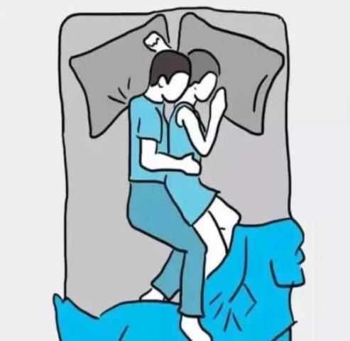给你枕手臂的男人心理，从一个男人的睡觉姿势(3)