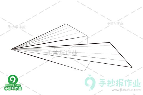 纸杯飞机简笔画（飞机简单简笔画）(5)