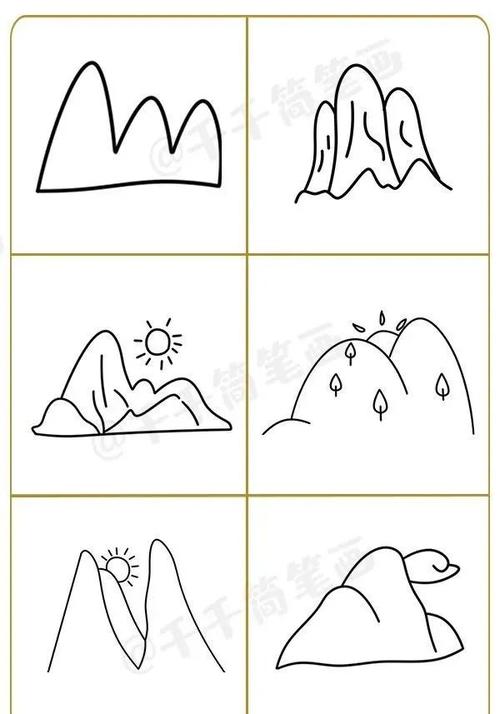 儿童简笔画自然简单（很简单的简笔画儿童）(7)