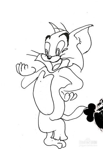 简笔画猫和老鼠角色（猫和老鼠有多少角色）(1)
