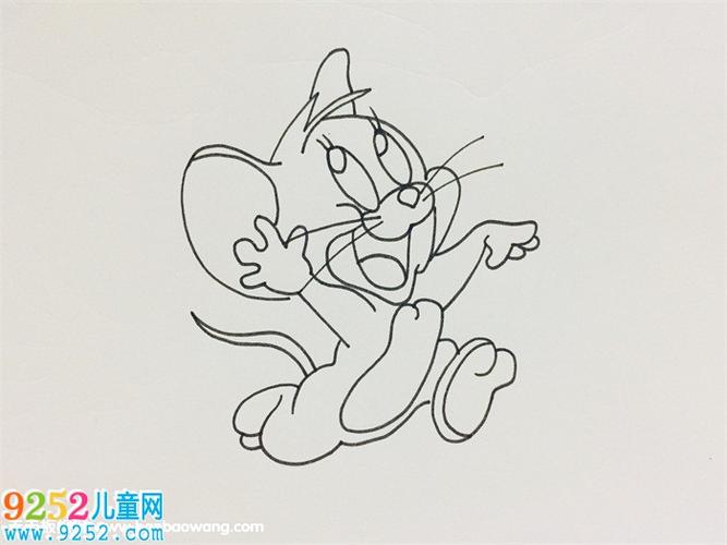 简笔画猫和老鼠角色（猫和老鼠有多少角色）(6)