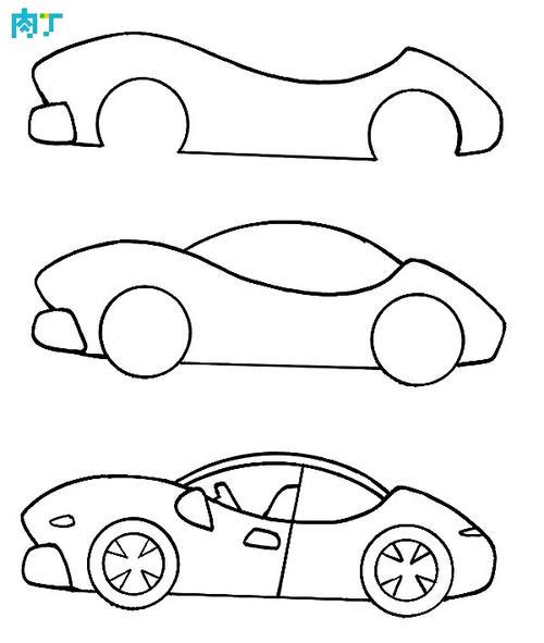 100个汽车简笔画图（汽车简笔画图片真正的）(8)