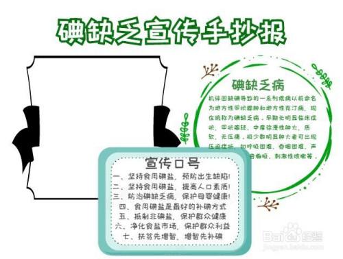 碘缺乏日手抄报（缺碘手抄报小学）(3)