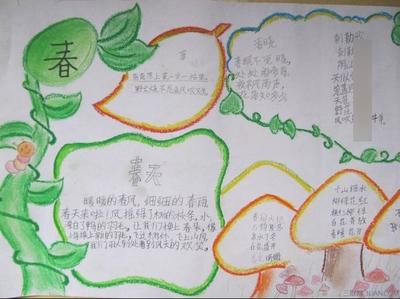 幼儿园春天来了手抄报（春天来了手抄报幼儿园）(6)