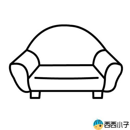 客厅的家具简笔画图片大全（房子里面家具简笔画图片大全）(9)