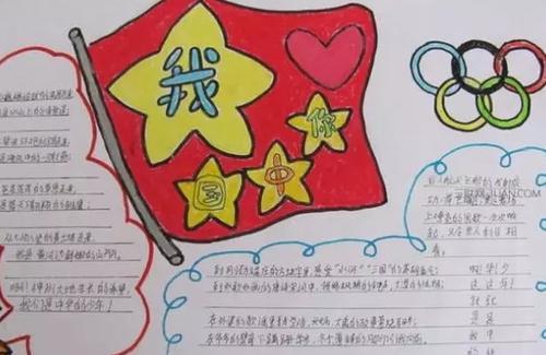 爱国的手抄报四年级（爱国的手抄报小学6年级）(3)