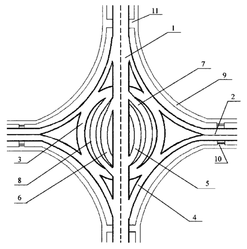 高速公路简笔画法（公路简笔画大全）(1)