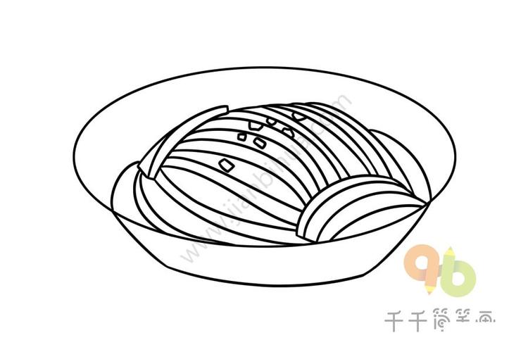 宜昌有哪些特色美食的简笔画（武汉特色美食简笔画）(1)