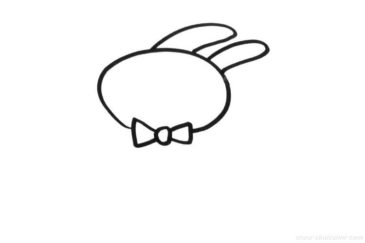 兔子抱胡萝卜简笔画法（兔子抱胡萝卜简笔画可爱）(8)
