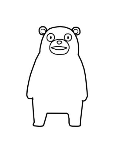 熊简笔画手抄报图片（一只熊的手抄报图片大全）(8)