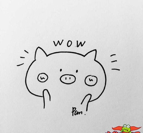 卡通生活小动物简笔画（可爱小动物图片卡通简笔画）(4)
