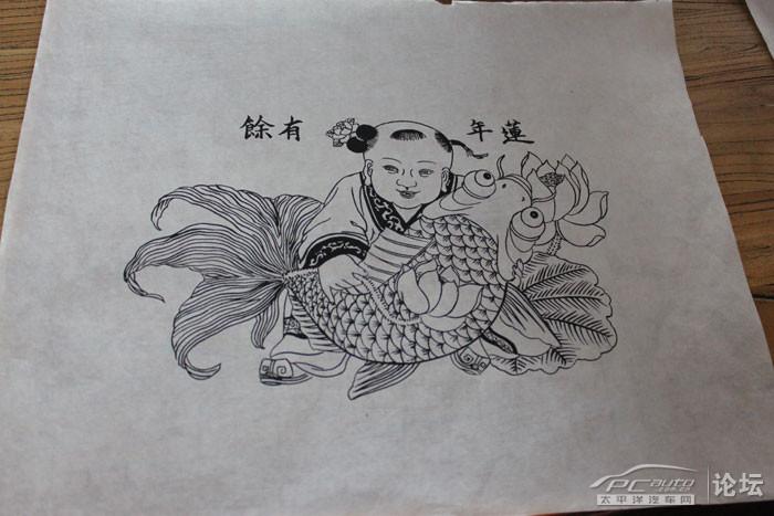 新式年画简笔画儿童画（创意年画儿童画大全）(2)