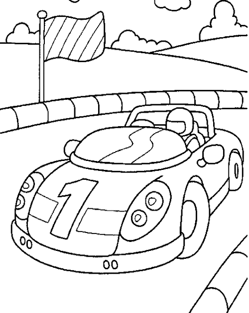 小汽车图画简笔画图片（小朋友画的汽车简笔画）(2)