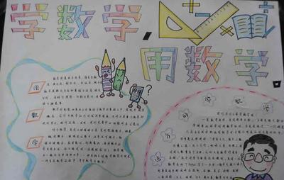 七年级数学手抄报图片（七年级数学手抄报图片设计）(2)