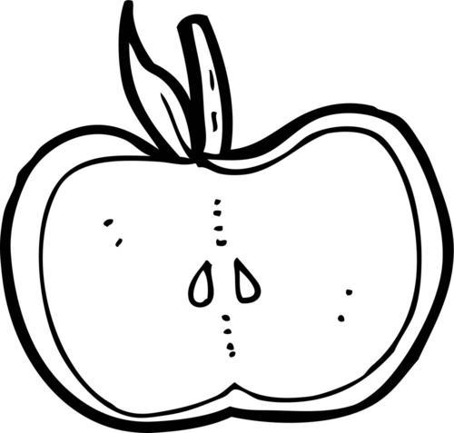 苹果简笔画幼儿园可爱（苹果幼儿简笔画水粉画）(5)