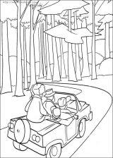森林里的小孩子简笔画（树下的小朋友简笔画）(6)