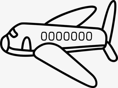 学画飞机简笔画图片（画飞机简笔画的视频）