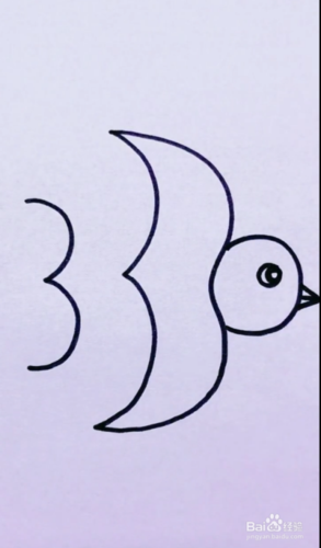春天的小动物小燕子简笔画（儿童简笔画小动物小燕子）(1)