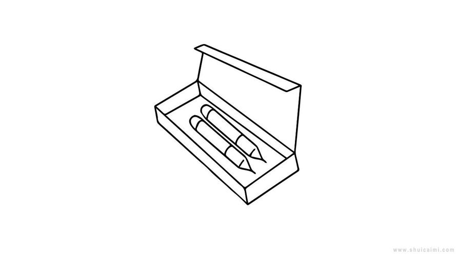 笔盒简笔画图片（铅笔简笔画图片大全）(3)